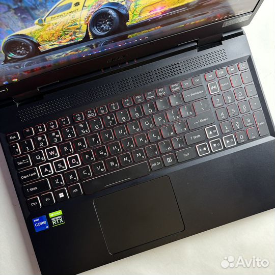 Игровой ноутбук Acer Nitro i5-12Gen/RTX3060/165Hz