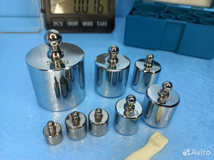 Гирьки калибровочные 8 шт 1 кг