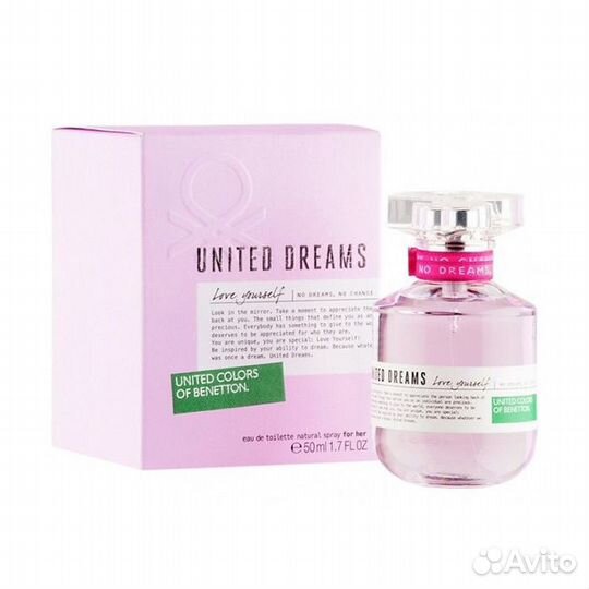 С дефектом United Dreams Love Yourself 80 мл