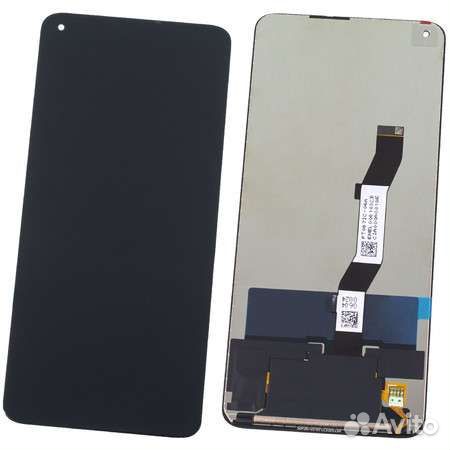 Дисплей для Xiaomi Mi 10T/10T Pro Черный