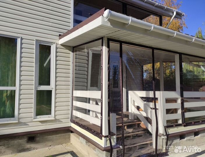 Мягкие окна из пвх ткани