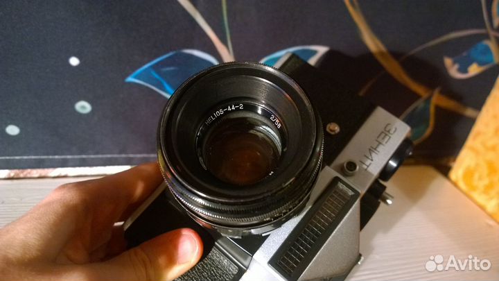 Фотоаппарат Зенит / Объективы Гелиос и Мир (4 шт.)