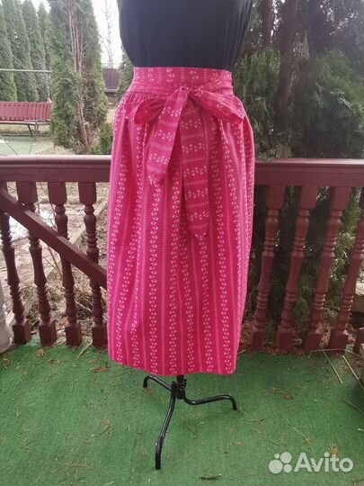 Фартук Передник Хлопок Германия темно розовый