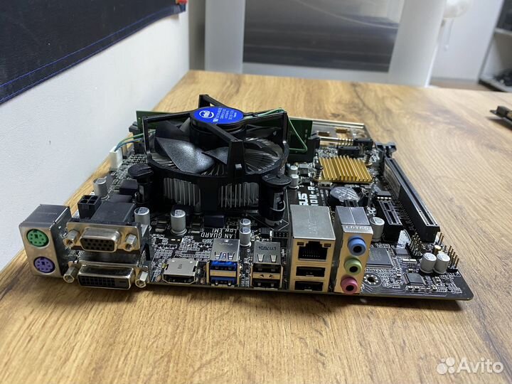 15 комплектов i3-6100+Asus H110M-R+8Gb DDR4+кулер