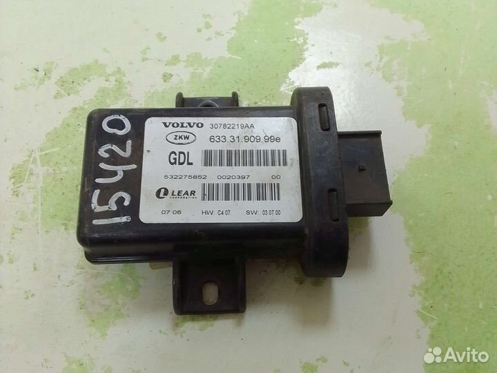 Блок управления светом Volvo S80