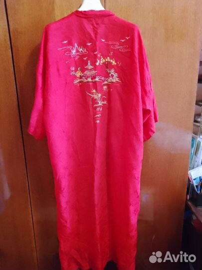 Халат натуральный шелк