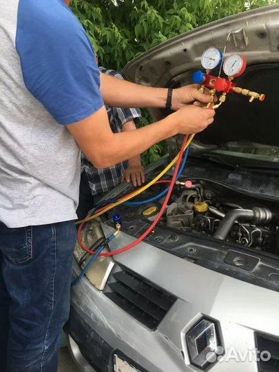 Заправка кондиционера авто