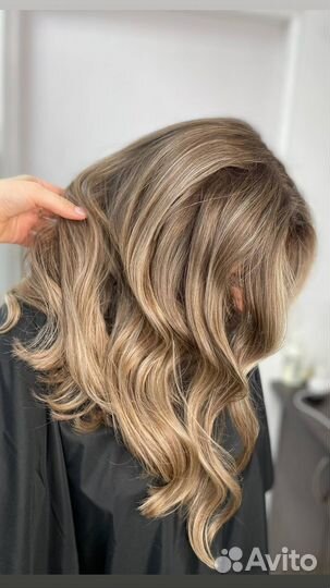 Окрашивание волос стрижка укладка