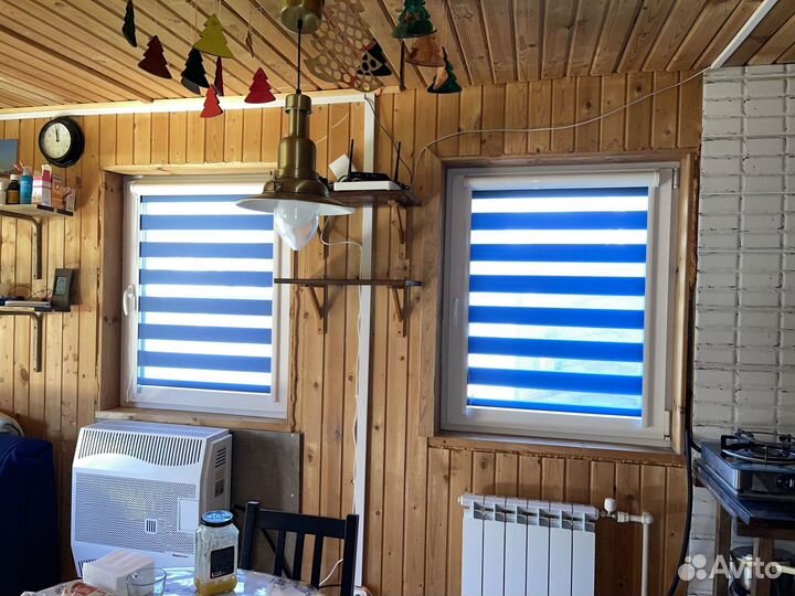 Рулонные шторы зебра