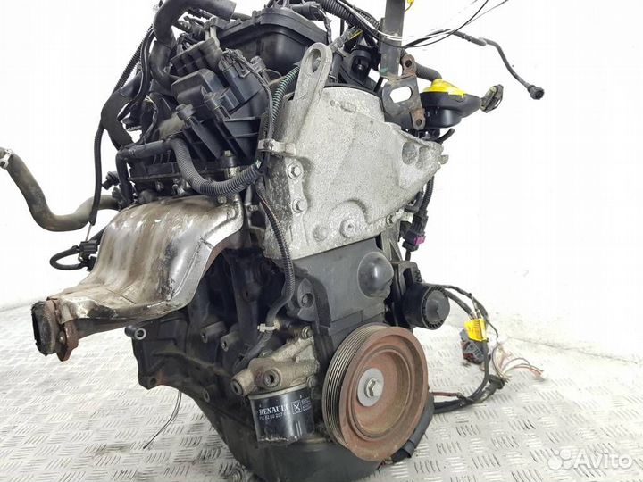 Двигатель renault modus D4FD740 1.2 бензин 2007