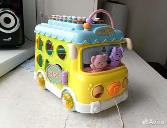 Детский развивающий автобус WiMi