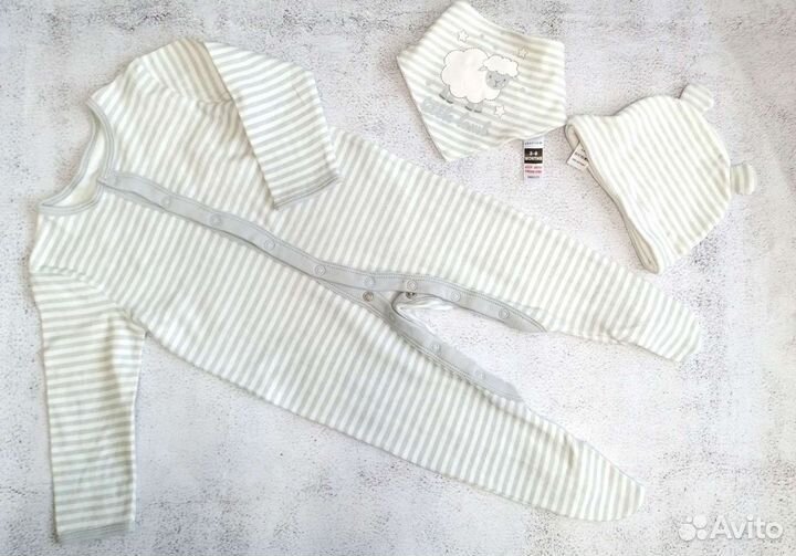 Вещи на девочку 6-9 месяцев (68-74 см), пакетами