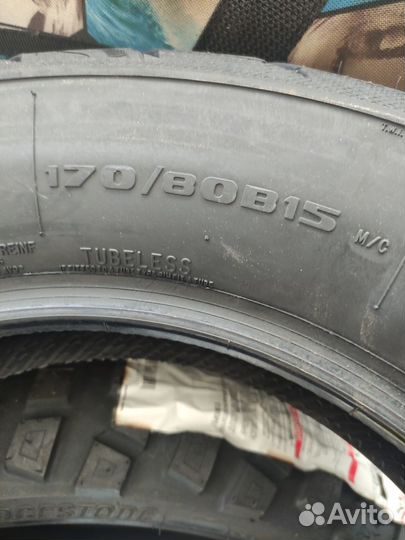 Мотошины 170 80 15 Avon комплект