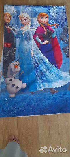 Шторы 2 шт и тюль Эльза и Анна