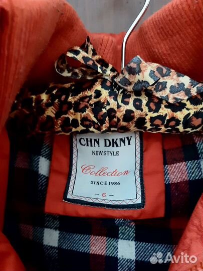 Куртка теплая dkny 116