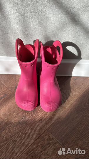 Резиновые сапоги crocs c10