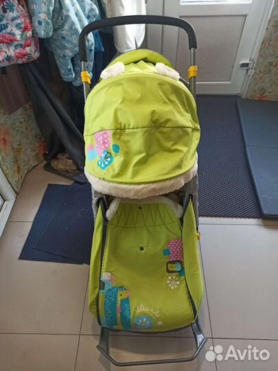 Санки-коляска Ника 7-2