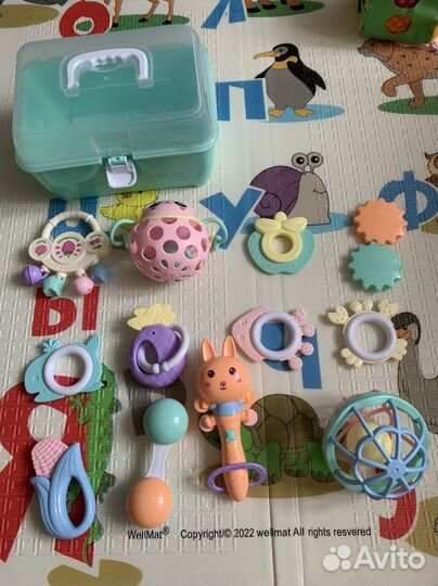 Набор погремушек для новорожденных