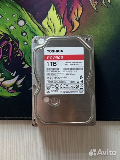 Жесткий диск toshiba PC P300 на 1 tb