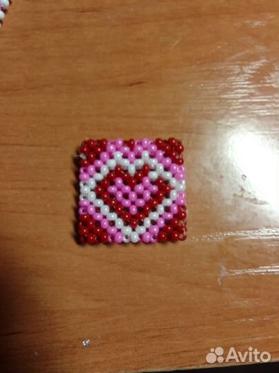 Кольцо из бисера