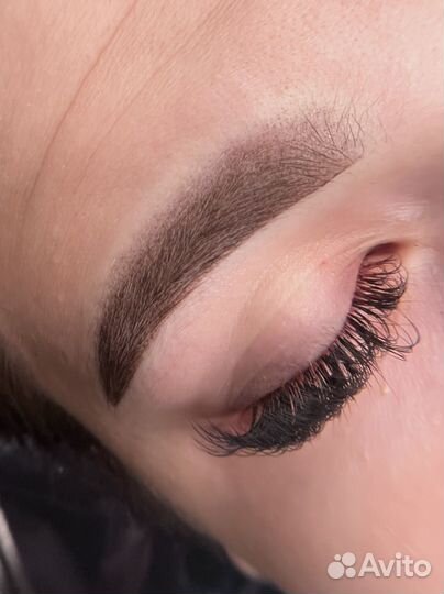 Перманентный макияж бровей губ и век татуаж