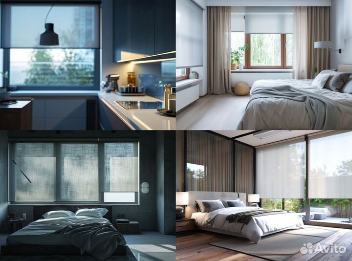 Рулонные шторы blackout