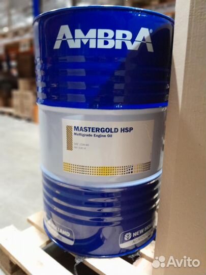 Ambra mastergold HSP 15W40, 200л