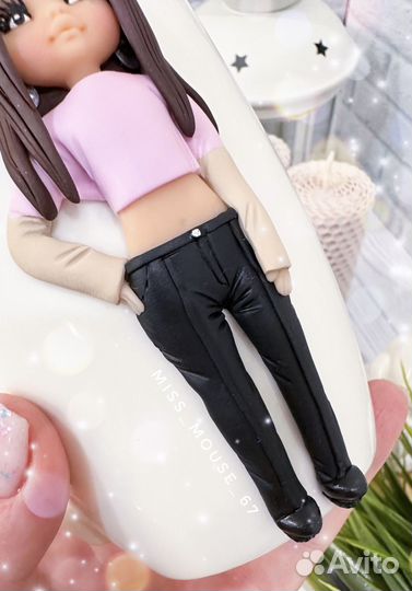 Кружки из полимерной глины по фото