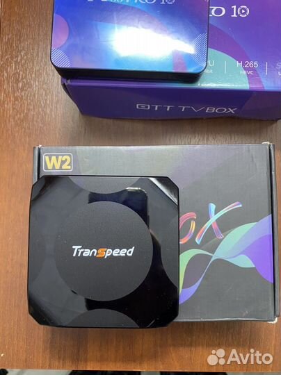 Смарт тв приставка Smart TV Box Transpeed