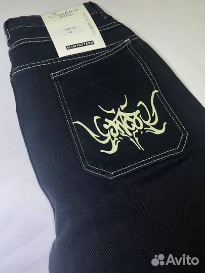 Джинсы широкие jnco sk22