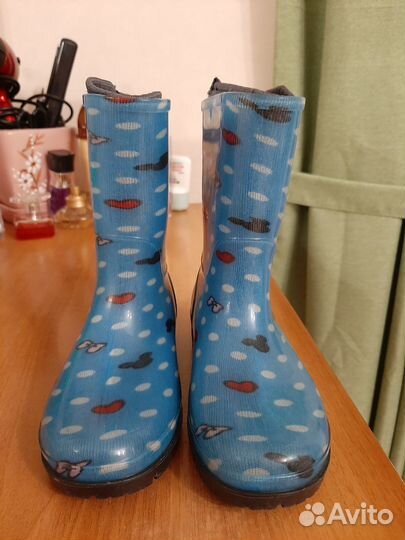 Сапоги резиновые для девочки 28-29 р