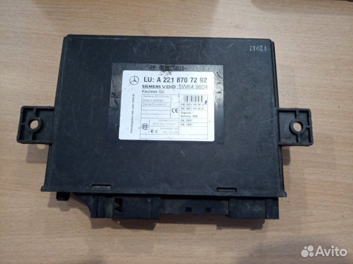 Блок управления центрального замка Mercedes-Benz