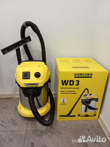 Пылесос WD 3 P S V-17/4/20 Karcher хозяйственный