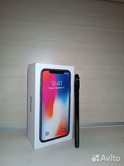 iPhone X/256gb (black) Ростест