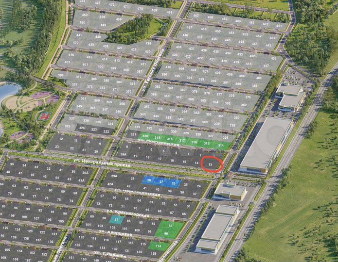 Участок 9,5 сот. (ИЖС)