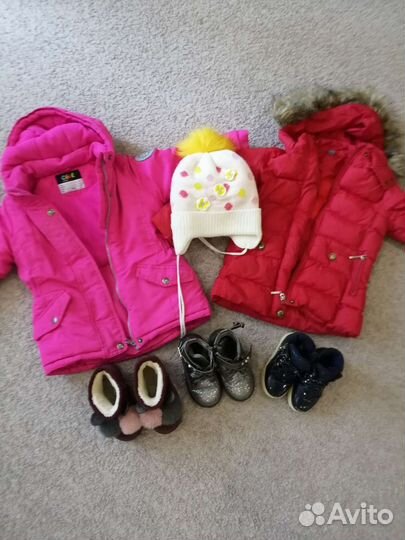 Пакет вещей для девочки