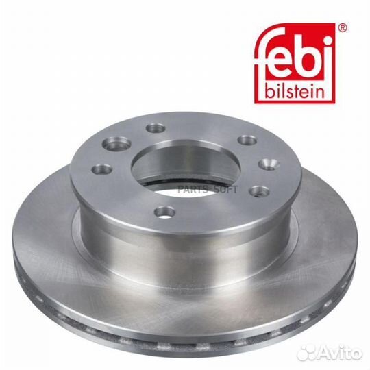 Febi 07517 7517F диск тормозной вентилл 275/130x23/80 5n \ MB Sprinter BM901/902/903/904, VW LT 2.3