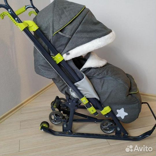 Санки коляска Nika kids