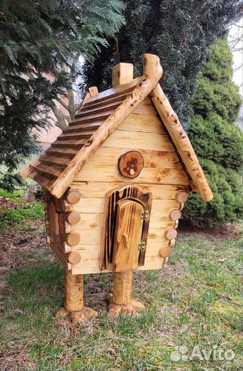 Фигуры садовые из дерева