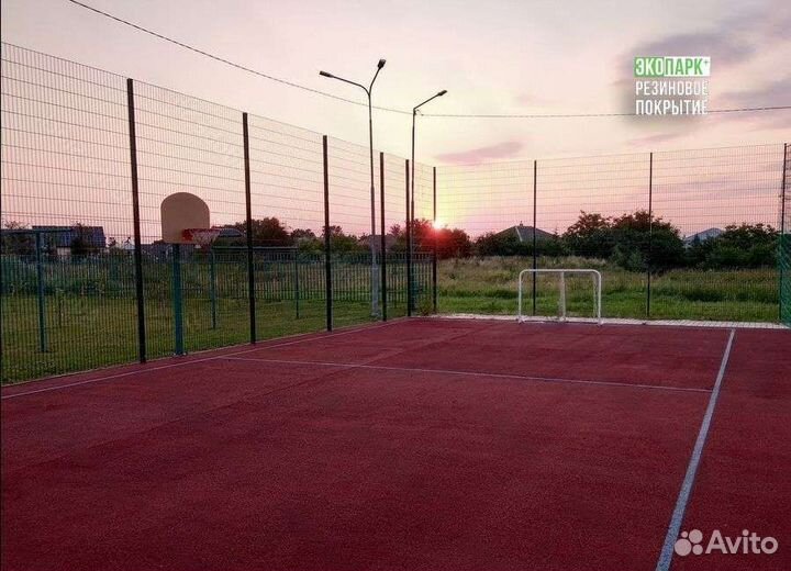 Бесшовное резиновое покрытие