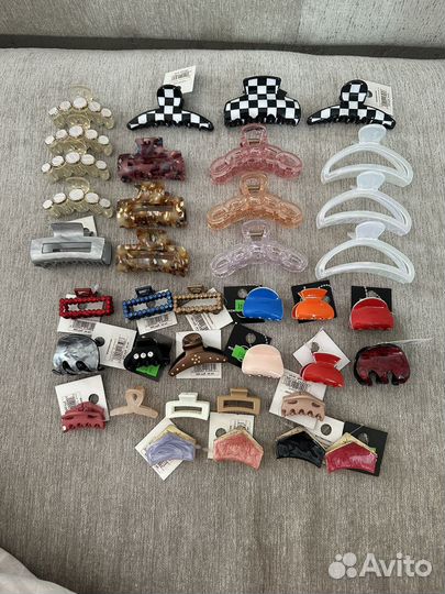 Крабики, заколки, аксессуары для волос