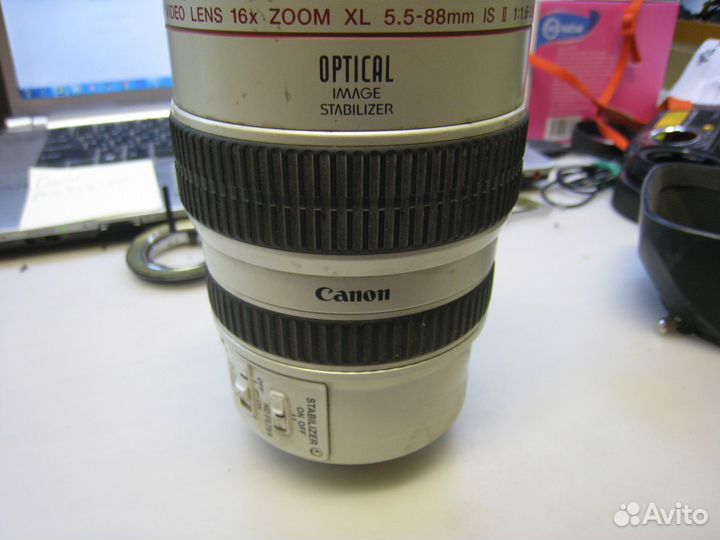 Сменный объектив Canon Video Lens 16x zoom XL 5.5