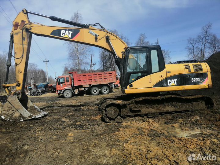 Гусеничный экскаватор CAT 320D L, 2008