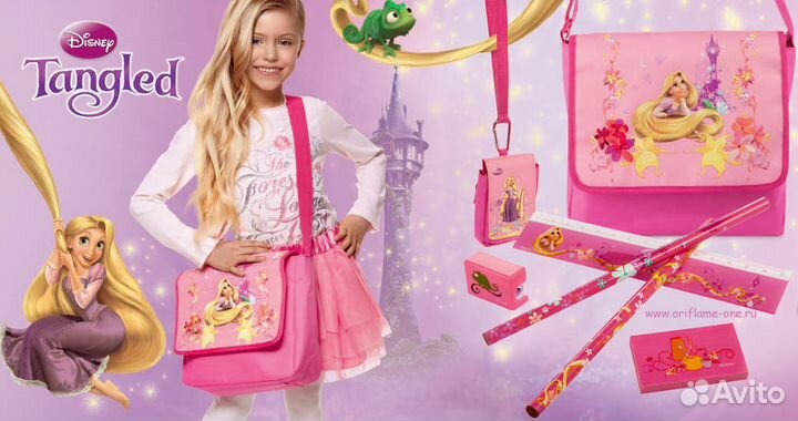 Сумка Рапунцель новая Tangled School Bag