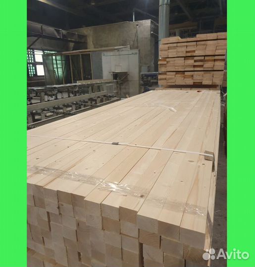 Брусок строганный 50*50*3000 Оптом