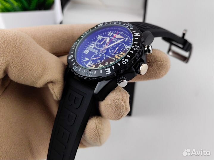 Часы мужские Breitling endurance pro черные