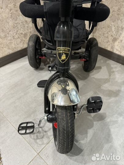 Детский трехколесный велосипед lamborghini