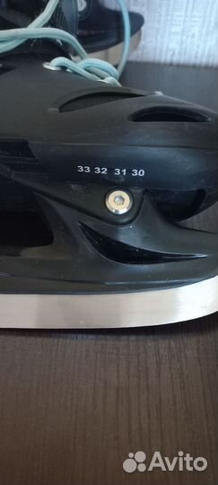 Коньки детские раздвижные 30-33