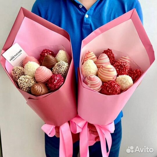 Клубника в шоколаде букеты на выпускной