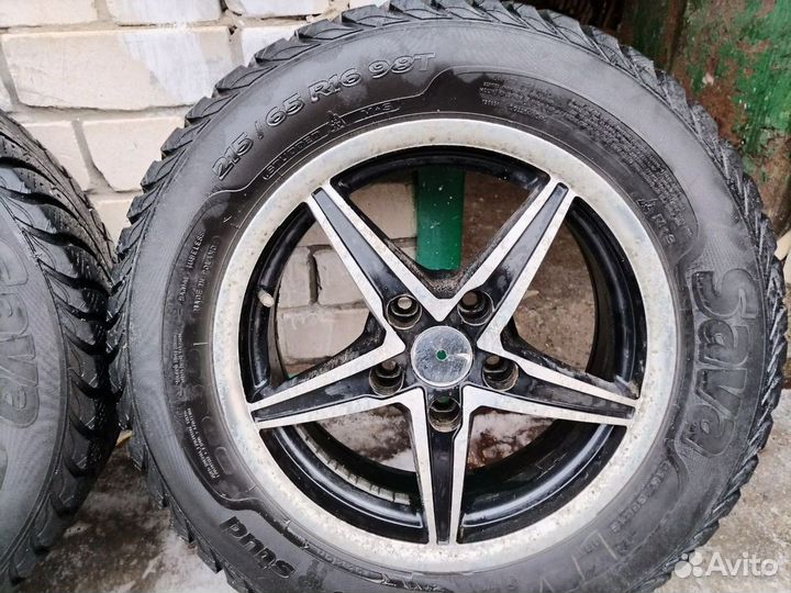 Колеса в сборе r16 зимние